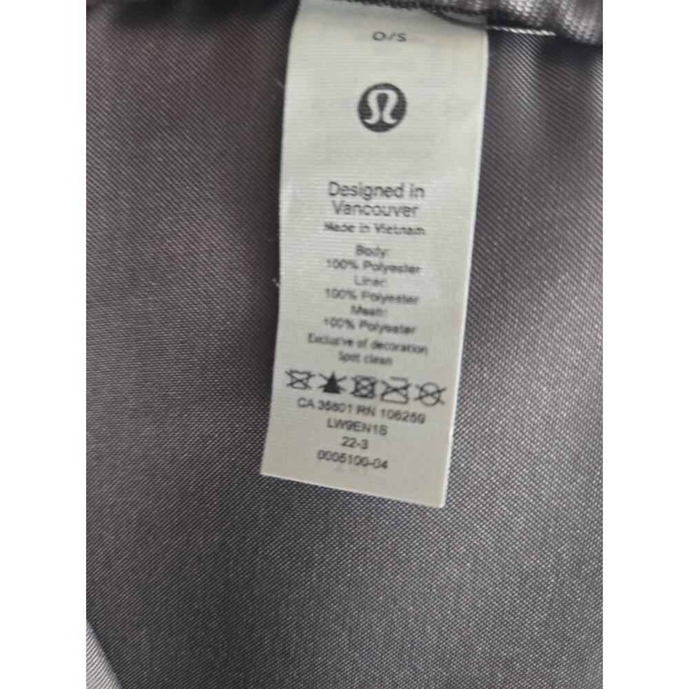 Lululemon Pack It Up Backpack Unisex Lunar Rock Gray 21L Preowned Excellent - Picture 6 of 8